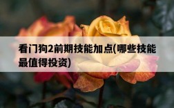 看門狗2前期技能加點，哪些技能最值得投資