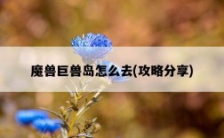 魔獸巨獸島怎么去，攻略分享