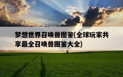夢想世界召喚獸圖鑒，全球玩家共享最全召喚獸圖鑒大全