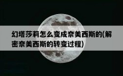 幻塔莎莉怎么變成奈美西斯的，解密奈美西斯的轉變過程