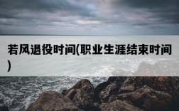 若風退役時間，職業生涯結束時間