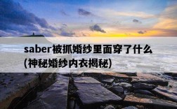 saber被抓婚紗里面穿了什么，神秘婚紗內衣揭秘