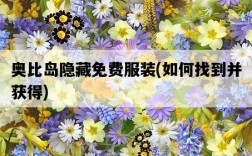 奧比島隱藏免費服裝，如何找到并獲得