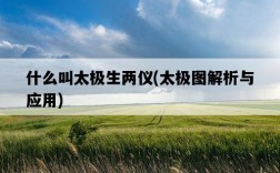 什么叫太極生兩儀，太極圖解析與應用