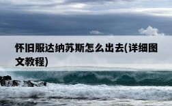 懷舊服達納蘇斯怎么出去，詳細圖文教程