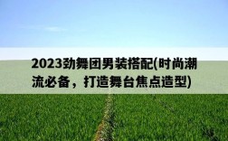2023勁舞團男裝搭配，時尚潮流必備，打造舞臺焦點造型