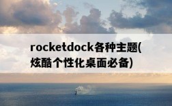 rocketdock各種主題，炫酷個性化桌面必備