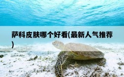 薩科皮膚哪個好看，最新人氣推薦