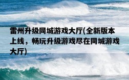 雷州升級同城游戲大廳，全新版本上線，暢玩升級游戲盡在同城游戲大廳