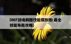 DNF劍魂刷圖技能擺放圖，最全技能布局攻略