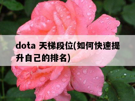 dota 天梯段位，如何快速提升自己的排名-圖1