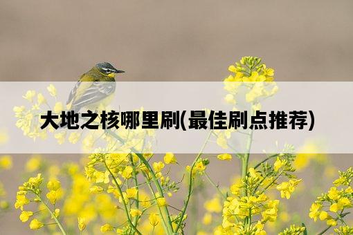 大地之核哪里刷，最佳刷點推薦-圖1