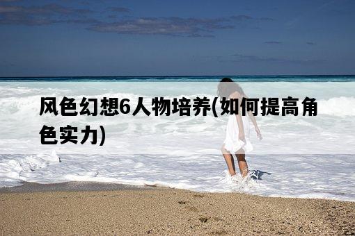 風色幻想6人物培養，如何提高角色實力-圖1