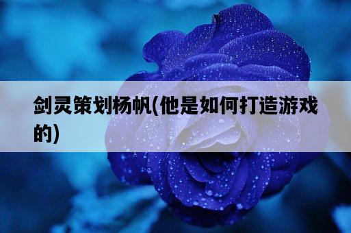 劍靈策劃楊帆，他是如何打造游戲的-圖1