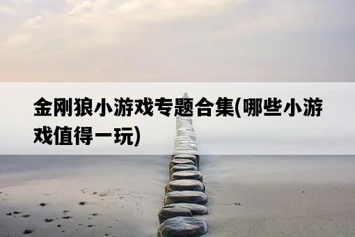 金剛狼小游戲專題合集，哪些小游戲值得一玩-圖1