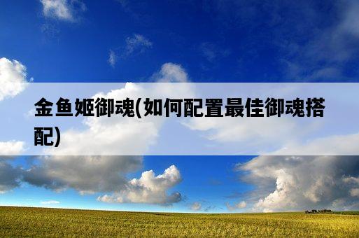 金魚姬御魂，如何配置最佳御魂搭配-圖1