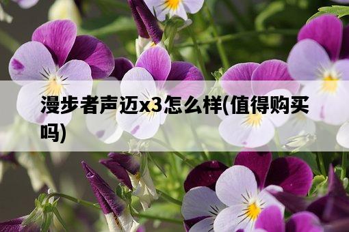 漫步者聲邁x3怎么樣，值得購買嗎-圖1