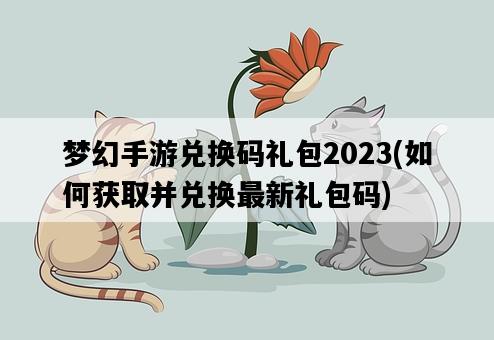 夢幻手游兌換碼禮包2023，如何獲取并兌換最新禮包碼-圖1