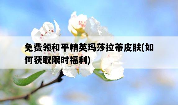 免費領和平精英瑪莎拉蒂皮膚，如何獲取限時福利-圖1