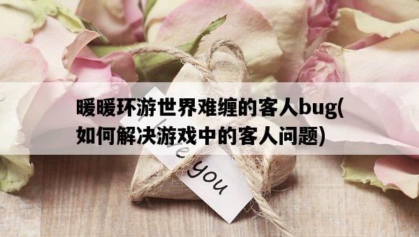暖暖環游世界難纏的客人bug，如何解決游戲中的客人問題-圖1