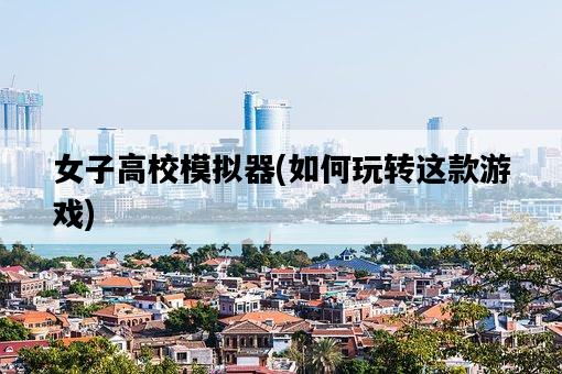 女子高校模擬器，如何玩轉這款游戲-圖1