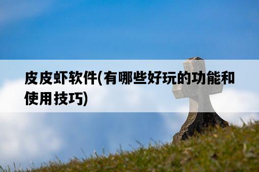 皮皮蝦軟件，有哪些好玩的功能和使用技巧-圖1