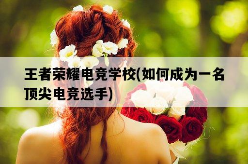 王者榮耀電競學校，如何成為一名頂尖電競選手-圖1