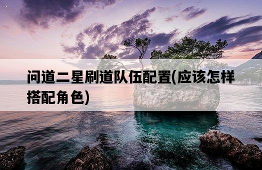 問道二星刷道隊伍配置，應該怎樣搭配角色-圖1