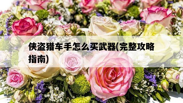 俠盜獵車手怎么買武器，完整攻略指南-圖1