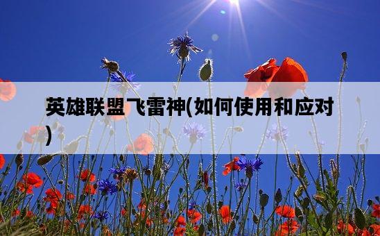 英雄聯盟飛雷神，如何使用和應對-圖1