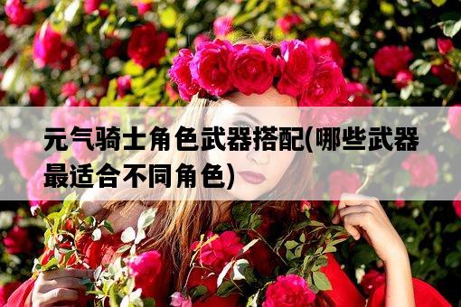 元氣騎士角色武器搭配，哪些武器最適合不同角色-圖1