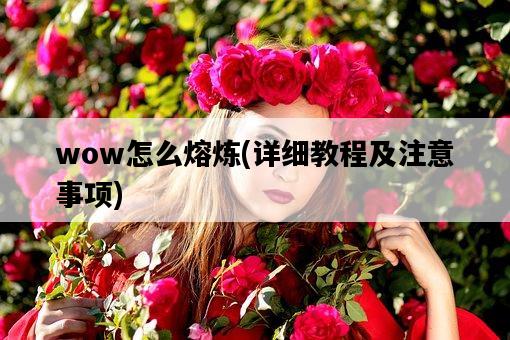 wow怎么熔煉，詳細教程及注意事項-圖1