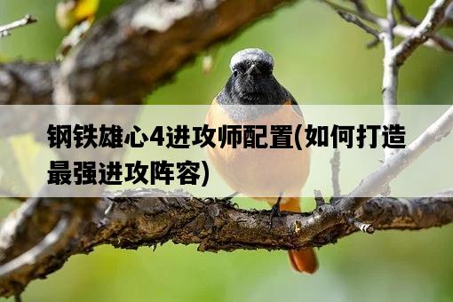 鋼鐵雄心4進攻師配置，如何打造最強進攻陣容-圖1