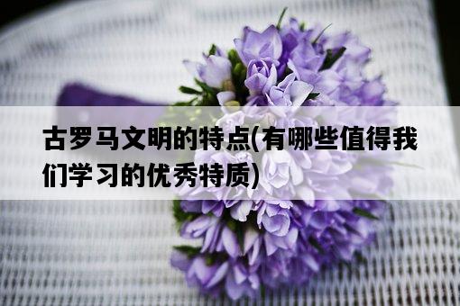 古羅馬文明的特點，有哪些值得我們學習的優秀特質-圖1