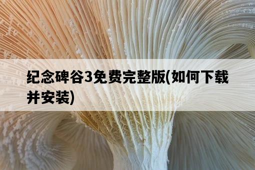 紀念碑谷3免費完整版，如何下載并安裝-圖1
