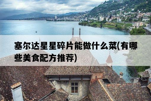 塞爾達星星碎片能做什么菜，有哪些美食配方推薦-圖1