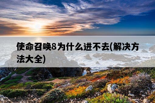 使命召喚8為什么進不去，解決方法大全-圖1