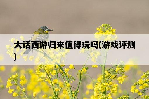 大話西游歸來值得玩嗎，游戲評測-圖1