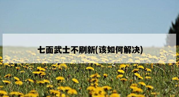 七面武士不刷新，該如何解決-圖1