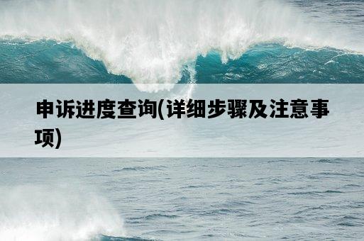 申訴進度查詢，詳細步驟及注意事項-圖1