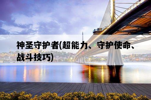 神圣守護者，超能力、守護使命、戰斗技巧-圖1