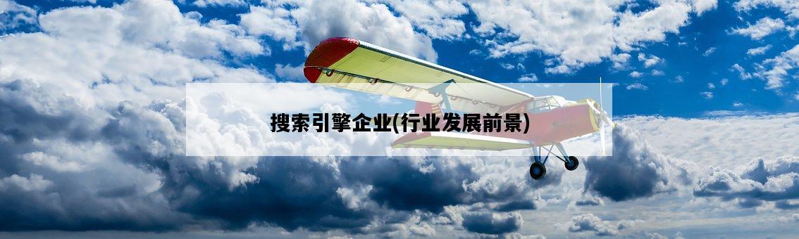 搜索引擎企業，行業發展前景-圖1
