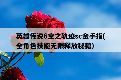 英雄傳說6空之軌跡sc金手指，全角色技能無限釋放秘籍-圖1